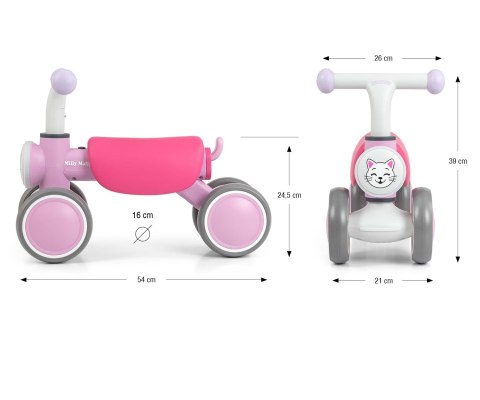 Milly Mally Pojazd York Pink