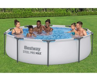 Bestway 56406 Basen stelażowy Steel Pro Max okrągły 3.05m x 76cm