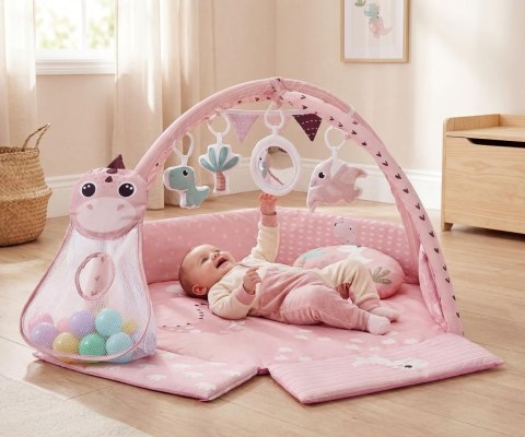 TinyMini CC9881 Mata edukacyjna Dino Pink