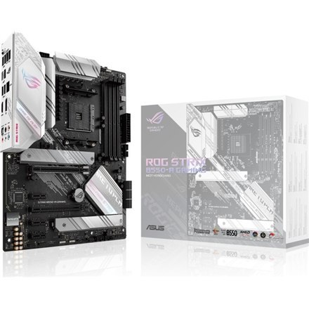 Asus | ROG STRIX B550-A GAMING | Rodzina procesorów AMD | Gniazdo procesora AM4 | DDR4 DIMM | Gniazda pamięci 4 | Obsługiwane in