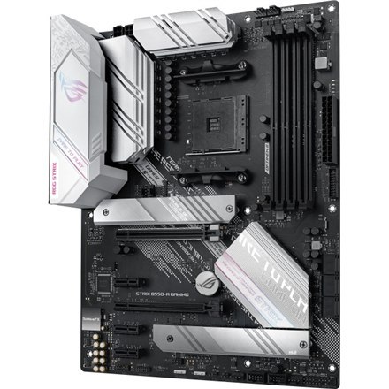 Asus | ROG STRIX B550-A GAMING | Rodzina procesorów AMD | Gniazdo procesora AM4 | DDR4 DIMM | Gniazda pamięci 4 | Obsługiwane in