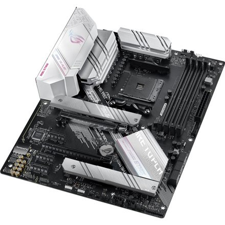 Asus | ROG STRIX B550-A GAMING | Rodzina procesorów AMD | Gniazdo procesora AM4 | DDR4 DIMM | Gniazda pamięci 4 | Obsługiwane in