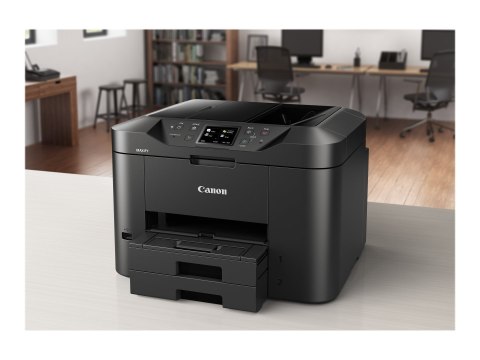 Black A4/Legal MB2750 Colour Ink-jet Canon MAXIFY Fax / copier / printer / scanner