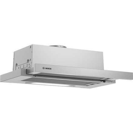 Bosch | Okap | DFT63AC50 Serie 4 | Klasa efektywności energetycznej D | Teleskopowy | Szerokość 60 cm | 368 m³/h | Mechaniczny |