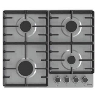Gorenje | G642ABX | Płyta grzewcza | Gaz | Liczba palników/stref grzewczych 4 | Pokrętła | Stal nierdzewna