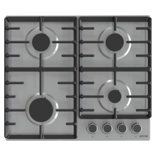 Gorenje | G642ABX | Płyta grzewcza | Gaz | Liczba palników/stref grzewczych 4 | Pokrętła | Stal nierdzewna