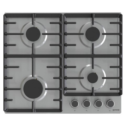 Gorenje | G642ABX | Płyta grzewcza | Gaz | Liczba palników/stref grzewczych 4 | Pokrętła | Stal nierdzewna
