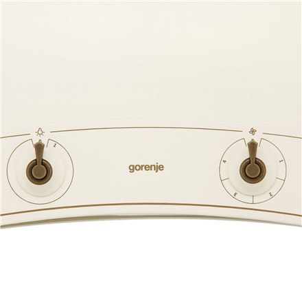Gorenje | Okap | DK63MCLI | Klasa efektywności energetycznej D | Przyścienny | Szerokość 60 cm | 621 m³/h | Sterowanie mechanicz