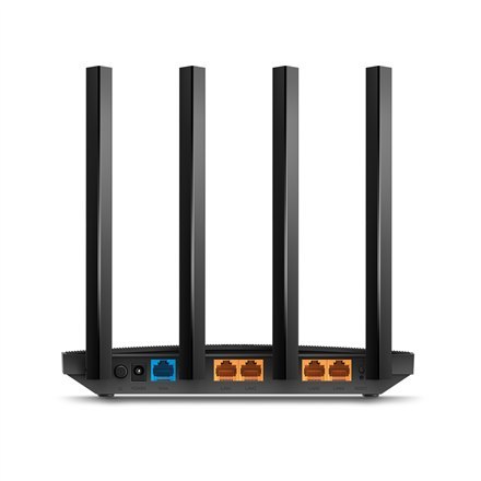 TP-LINK | Bezprzewodowy router gigabitowy AC1200 | Archer C6U | 802.11ac | 300+867 Mbit/s | 10/100/1000 Mbit/s | Porty Ethernet 