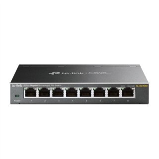 TP-LINK | Przełącznik | TL-SG108E | Zarządzany przez sieć | Możliwość montażu na ścianie | Ilość portów 1 Gb/s (RJ-45) 8 | Ilość