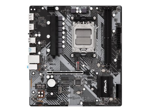ASRock | B650M-H/M.2+ | Rodzina procesorów AMD | Gniazdo procesora AM5 | DDR5 | Obsługiwane interfejsy dysków twardych SATA, M.2