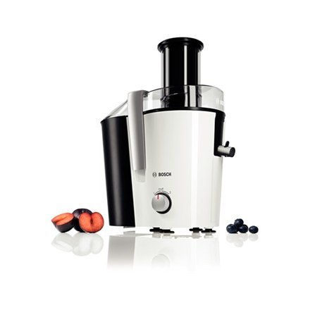 Juicer Bosch | MES25A0 | Type Centrifugal juicer | Black/White | 700 W | Extra large fruit input | Number of speeds 2