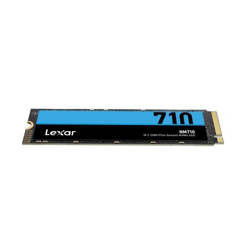 Lexar | M.2 NVMe SSD | NM710 | 1000 GB | SSD form factor M.2 2280 | SSD interface PCIe Gen4x4 | Read speed 5000 MB/s | Write spe