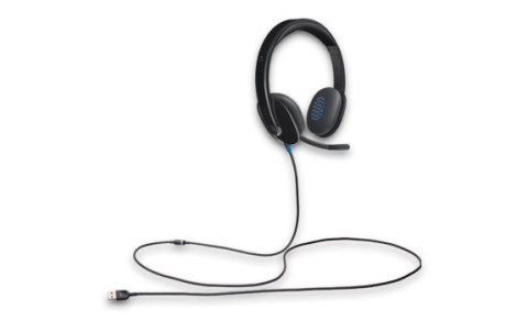 Logitech | Zestaw słuchawkowy | H540 | Nauszny USB Typ-A | Czarny