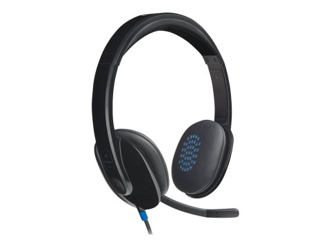Logitech | Zestaw słuchawkowy | H540 | Nauszny USB Typ-A | Czarny
