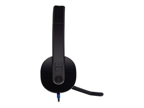 Logitech | Zestaw słuchawkowy | H540 | Nauszny USB Typ-A | Czarny
