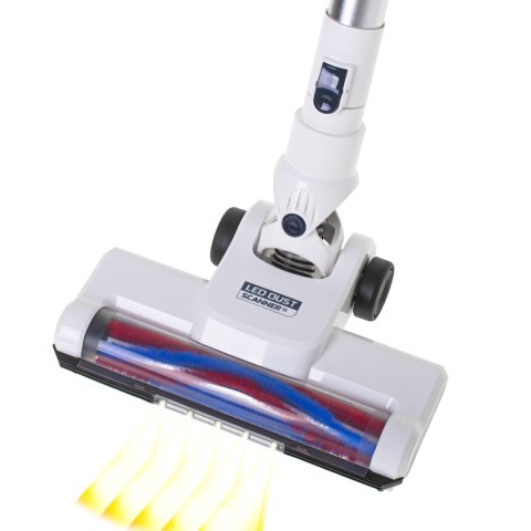 Odkurzacz Adler | AD 7064 2w1 | Praca bezprzewodowa | 220-240 V | Czas pracy (maks.) 57 min | Biały | Gwarancja 24 miesiące