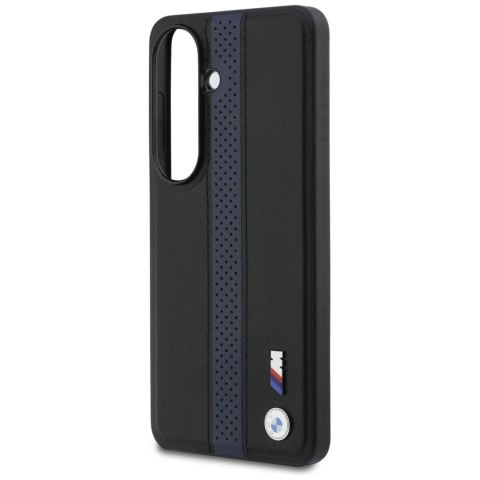 BMW futerał do SAMSUNG S26 kompatybilny z MagSafe BMHMS26S25PCPSKB (Perforated Stripe Logo) niebieski