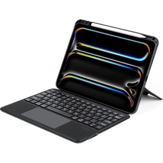 DUX DUCIS etui DK składane z klawiaturą bezprzewodową do iPad Pro 11 (2024) czarne