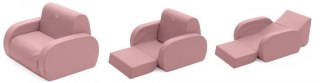 Fotelik 3w1 Twist Dusty pink