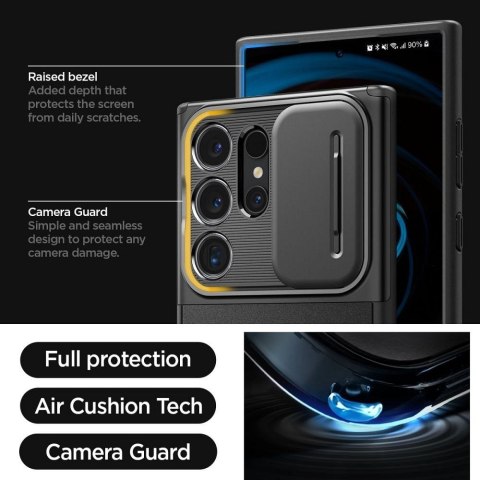 Futerał SPIGEN Optik Armor do SAMSUNG S24 ULTRA black