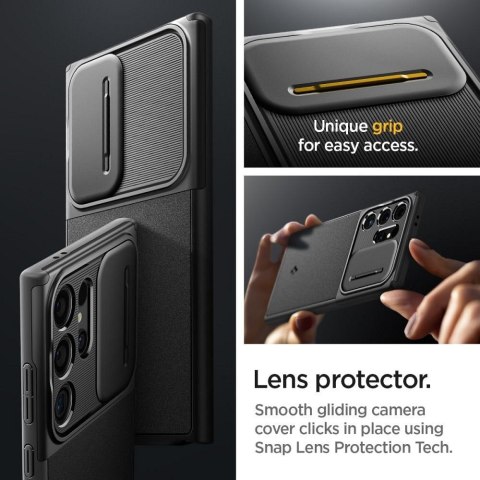 Futerał SPIGEN Optik Armor do SAMSUNG S24 ULTRA black