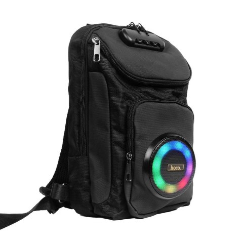 Głośnik bluetooth 8W 3h w formie plecaka 6L Hoco HC42 czarny