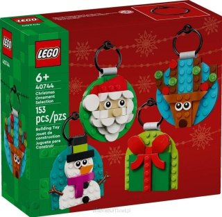 LEGO(R) ICONIC 40744 (4szt) Kolekcja ozdób świąteczn