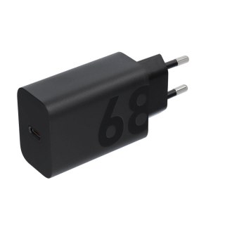 MOTOROLA oryginalna ładowarka sieciowa Typ C 68W MC682N czarna bulk