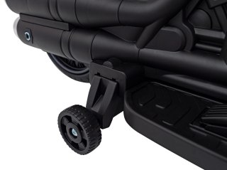 Motorek Chopper FASTER na akumulator dla dzieci Czerwony + Radio FM + Panel audio + LED