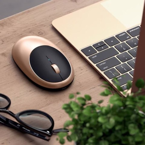 Myszka bezprzewodowa Satechi 1200 dpi bluetooth M1 złota