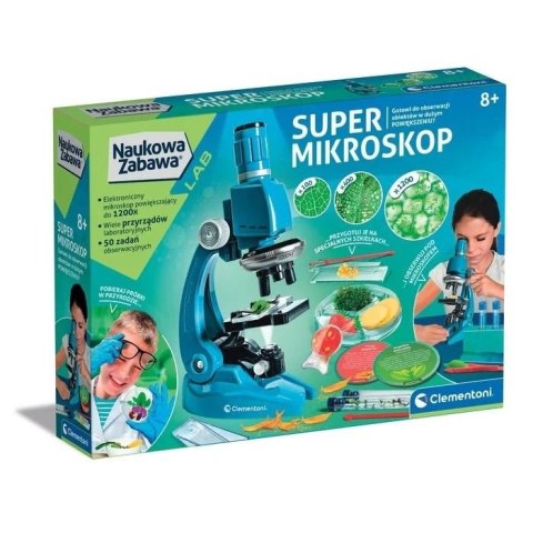 Naukowa zabawa. Super mikroskop