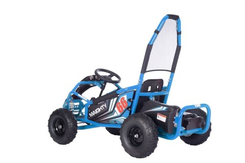 Pojazd Gokart Elektryczny MAIGHTY Niebieski