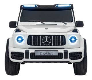 Pojazd Mercedes Benz G63 AMG XXL STRONG MP4 Biały