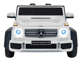 Pojazd Mercedes Benz MAYBACH G650 Biały