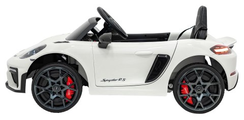 Pojazd Porsche Spyder RS 718 Biały