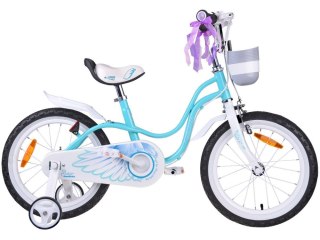 RoyalBaby Rower dziecięcy 16" Little Swan Koszyk + kółka boczne RB16-18