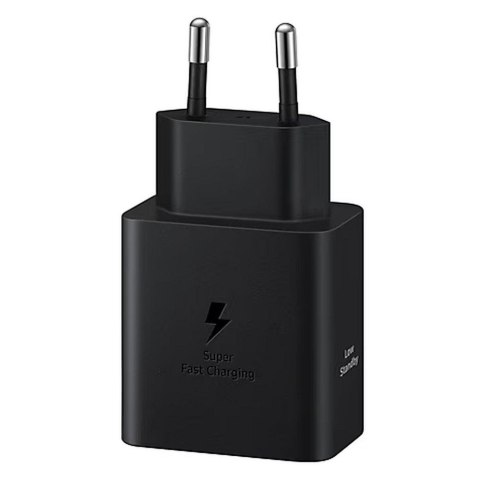 SAMSUNG oryginalna ładowarka sieciowa Typ C + kabel Typ C do Typ C PD 3A 45W EP-T4511XBEGEU czarna blister