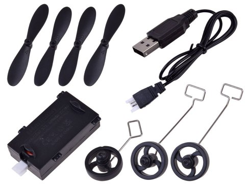 Samolot G8 Glider - Lekki Samolot z Pianki EPP z LED Napędem USB RC0723