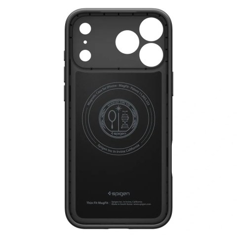 SPIGEN futerał THIN FIT MAG kompatybilny z MagSafe do IPHONE 17 Pro black