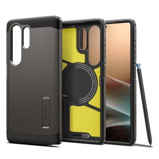 SPIGEN futerał TOUGH ARMOR kompatybilny z MagSafe do SAMSUNG S25 Ultra gunmetal