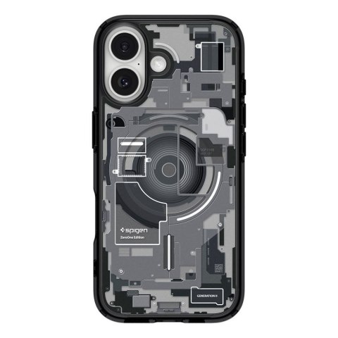 SPIGEN futerał ULTRA HYBRID MAG MAGSAFE IPHONE 17 ZERO ONE BLACK