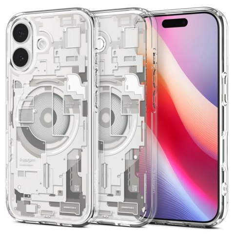SPIGEN futerał ULTRA HYBRID MAG kompatybilny z MagSafe do IPHONE 17 zero one natural titanium