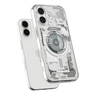 SPIGEN futerał ULTRA HYBRID MAG kompatybilny z MagSafe do IPHONE 17 zero one natural titanium
