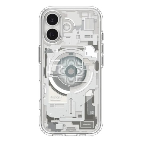 SPIGEN futerał ULTRA HYBRID MAG kompatybilny z MagSafe do IPHONE 17 zero one natural titanium