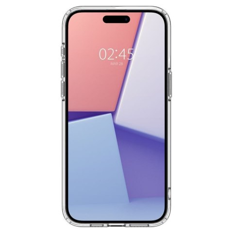 SPIGEN futerał ULTRA HYBRID do IPHONE 15 Pro frost clear
