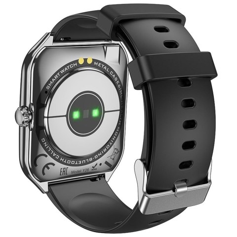 Smartwatch Hoco 1,96" AMOLED IP67 z funkcją rozmowy Y28 czarny
