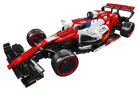 Zestaw Klocków Bolid, formuła 1 - 1185el. Czerwony