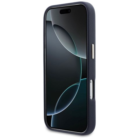 GUESS futerał do IPHONE 17 Pro Max GUHCP17X5PS4RGGB (PU FW Resin Logo) niebieski