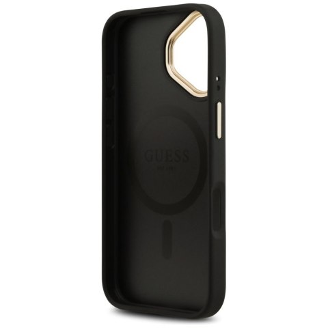 GUESS futerał do IPHONE 17 kompatybilny z MagSafe GUHMP17SP4MSEGCK (PU 4G W/ Classic) czarny